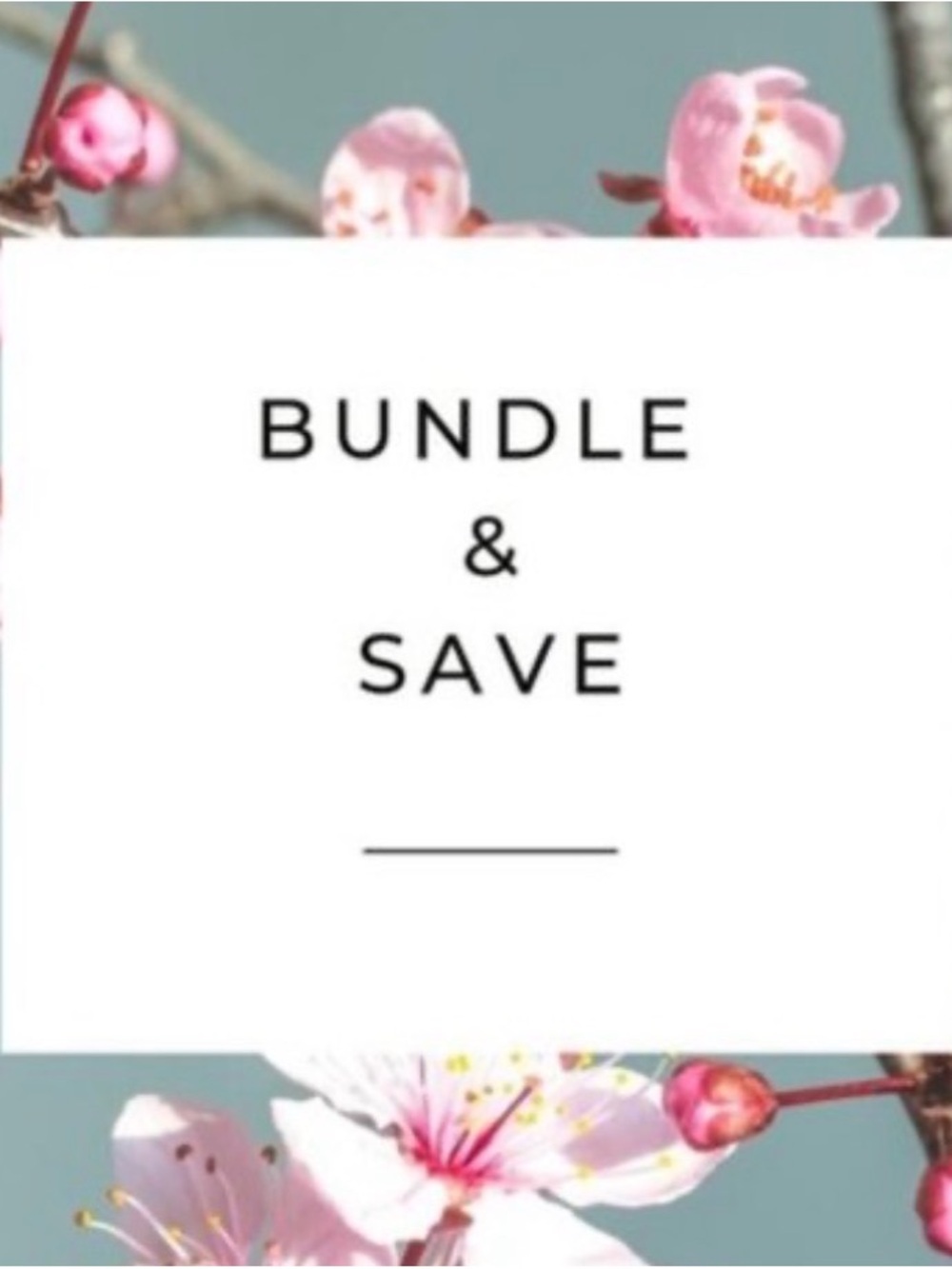 Bundle & Save Floral Graphic Sign - Pink and Teal